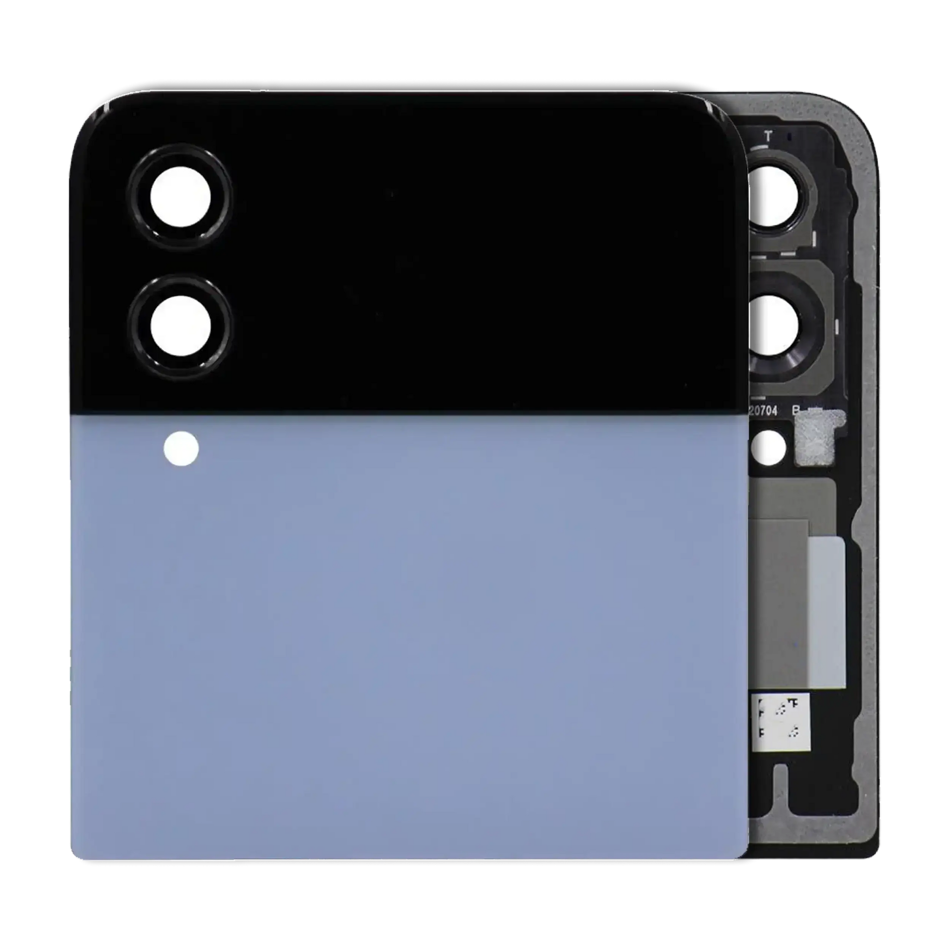 Buy Outer OLED Assembly For Samsung Galaxy Z Flip 4 5G (Refurbished) (Blue) - High Quality Replacement Part - View 1 | TechDrip Canada