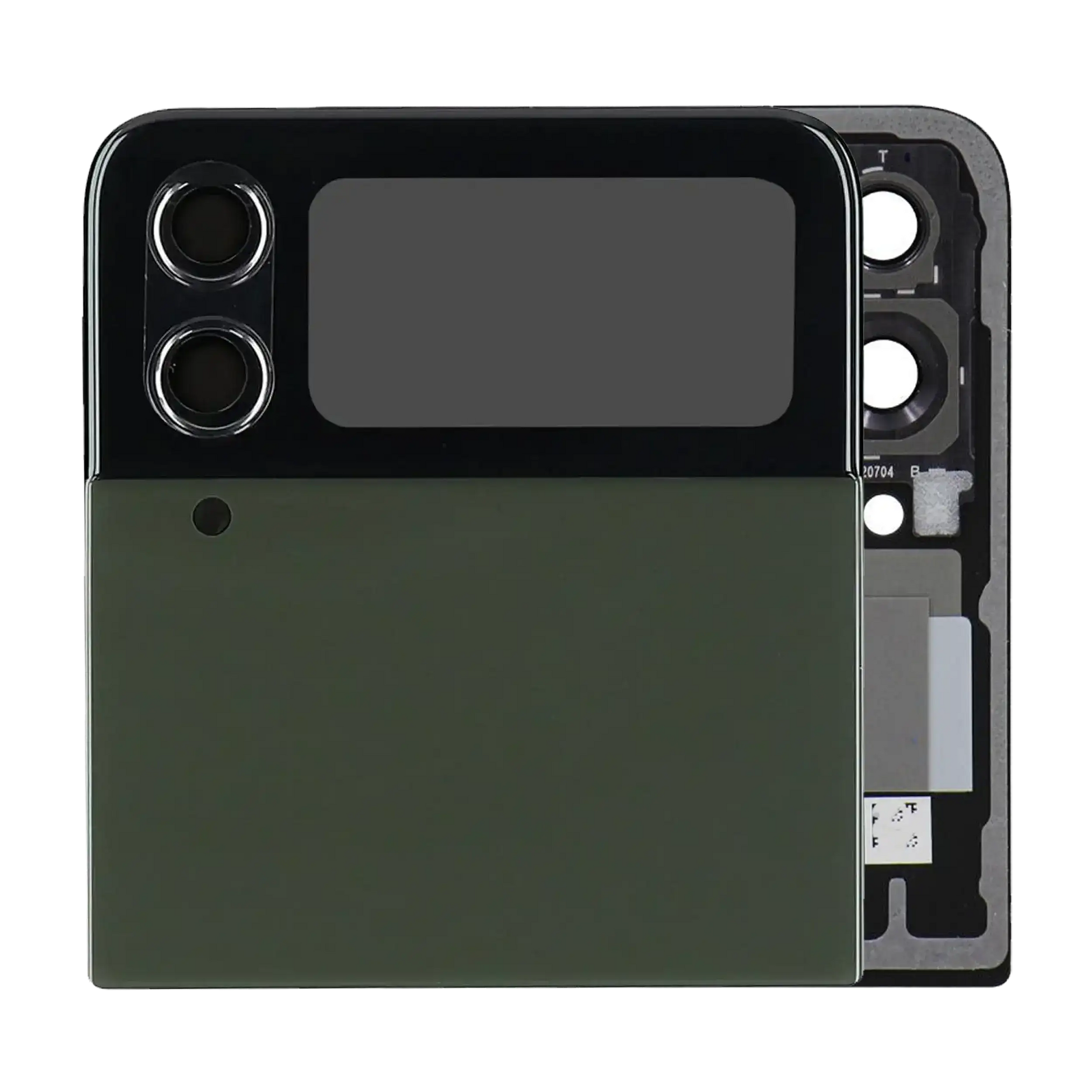 Buy Outer OLED Assembly For Samsung Galaxy Z Flip 4 5G (Service Pack) (Green) - High Quality Replacement Part - View 1 | TechDrip Canada