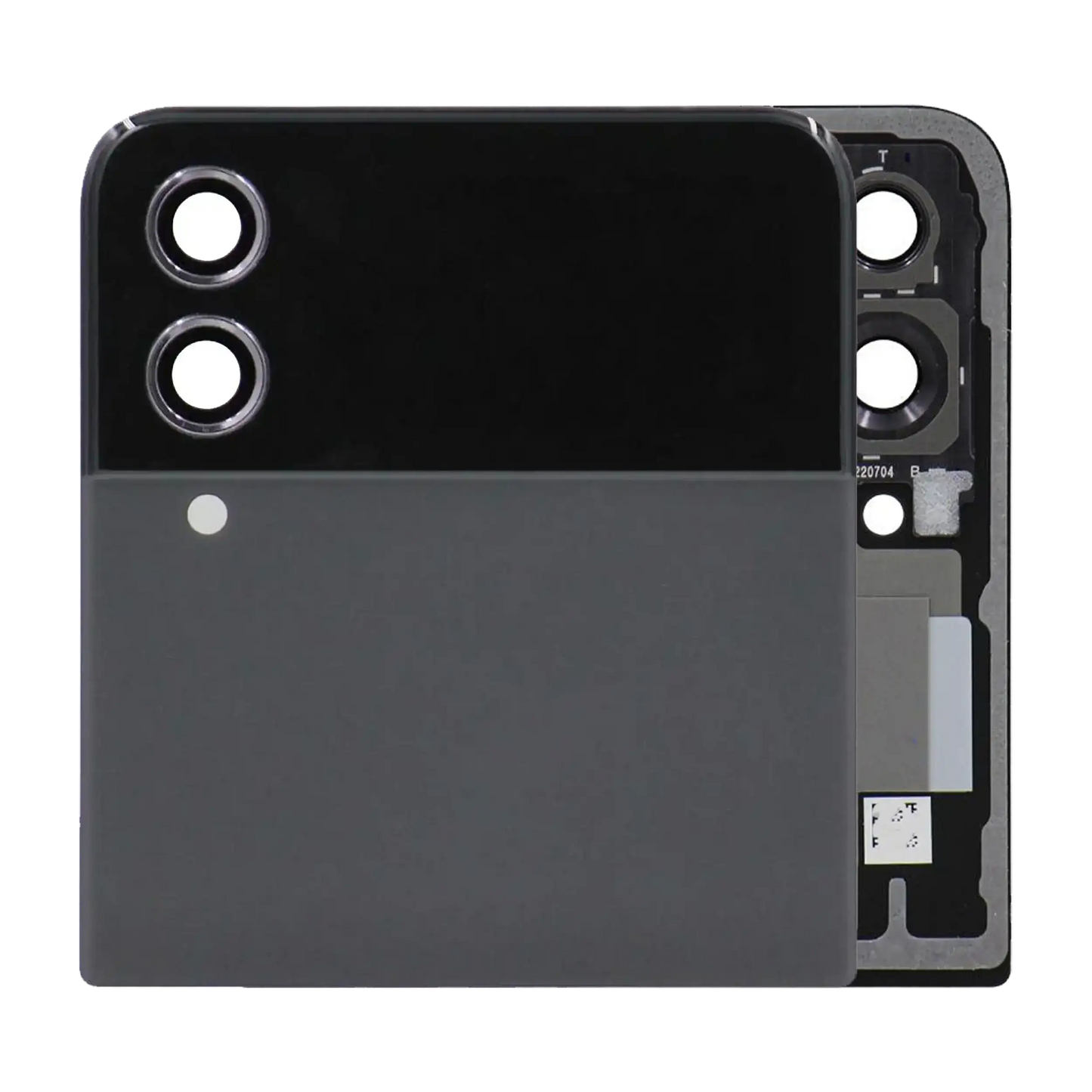 Buy Outer OLED Assembly For Samsung Galaxy Z Flip 4 5G (Service Pack) (Graphite) - High Quality Replacement Part - View 1 | TechDrip Canada