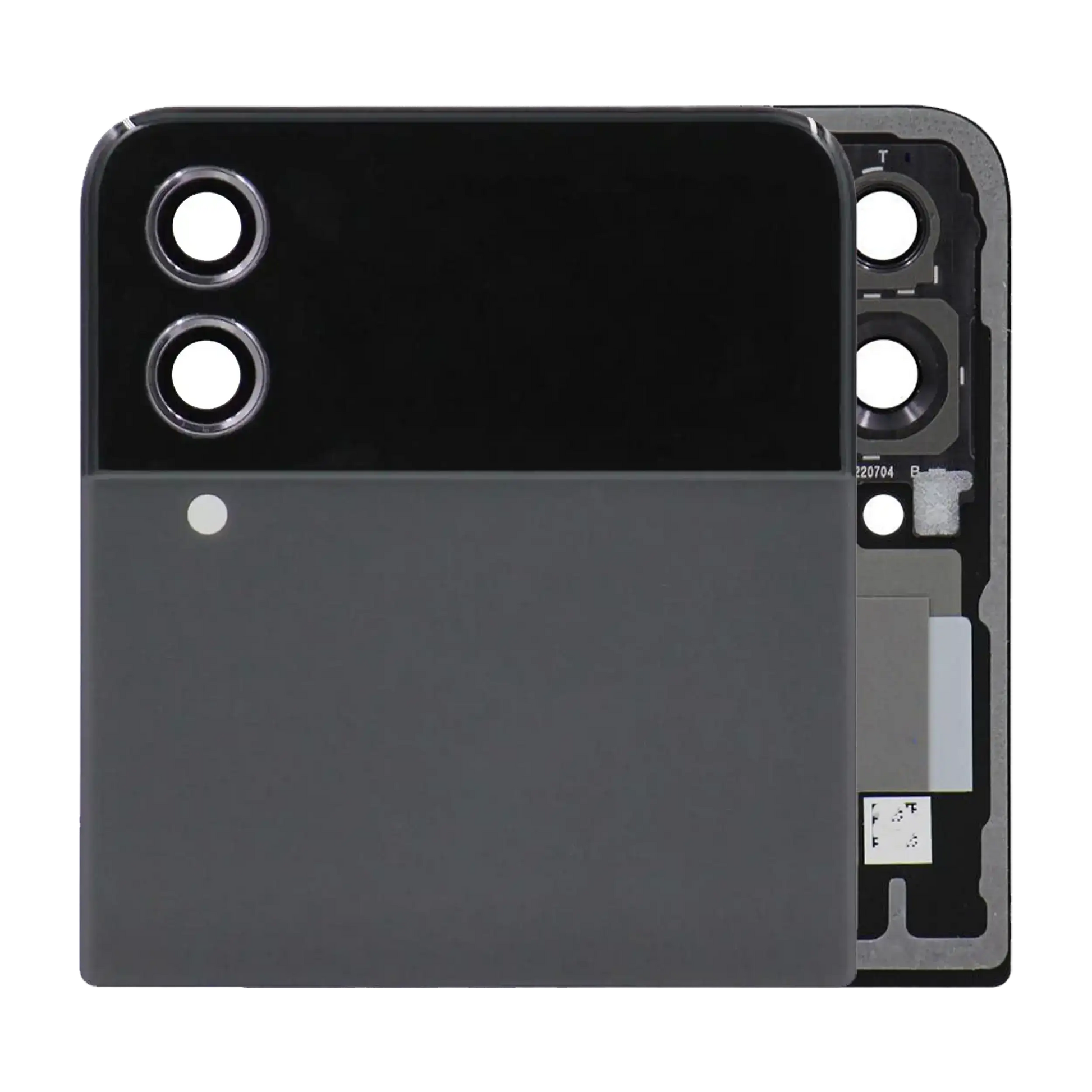 Buy Outer OLED Assembly For Samsung Galaxy Z Flip 4 5G (Service Pack) (Graphite) - High Quality Replacement Part - View 1 | TechDrip Canada