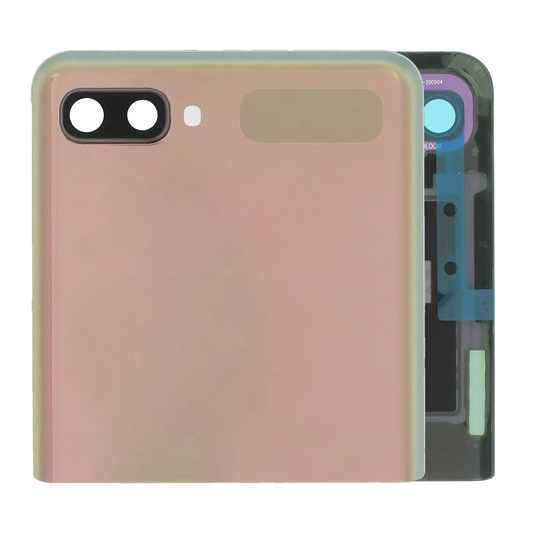 Outer OLED Assembly With Frame For Samsung Galaxy Z Flip 4G (F700) / Z Flip 5G (F707) (Service Pack) (Mystic Bronze) - Main View