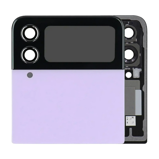 Buy Outer OLED Assembly For Samsung Galaxy Z Flip 4 5G (Used OEM Pull: Grade B/C) (Bora Purple) - High Quality Replacement Part - View 1 | TechDrip Canada