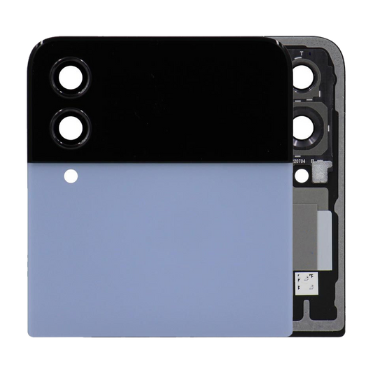 Buy Outer OLED Assembly For Samsung Galaxy Z Flip 4 5G (Used OEM Pull: Grade A) (Blue) - High Quality Replacement Part - View 1 | TechDrip Canada