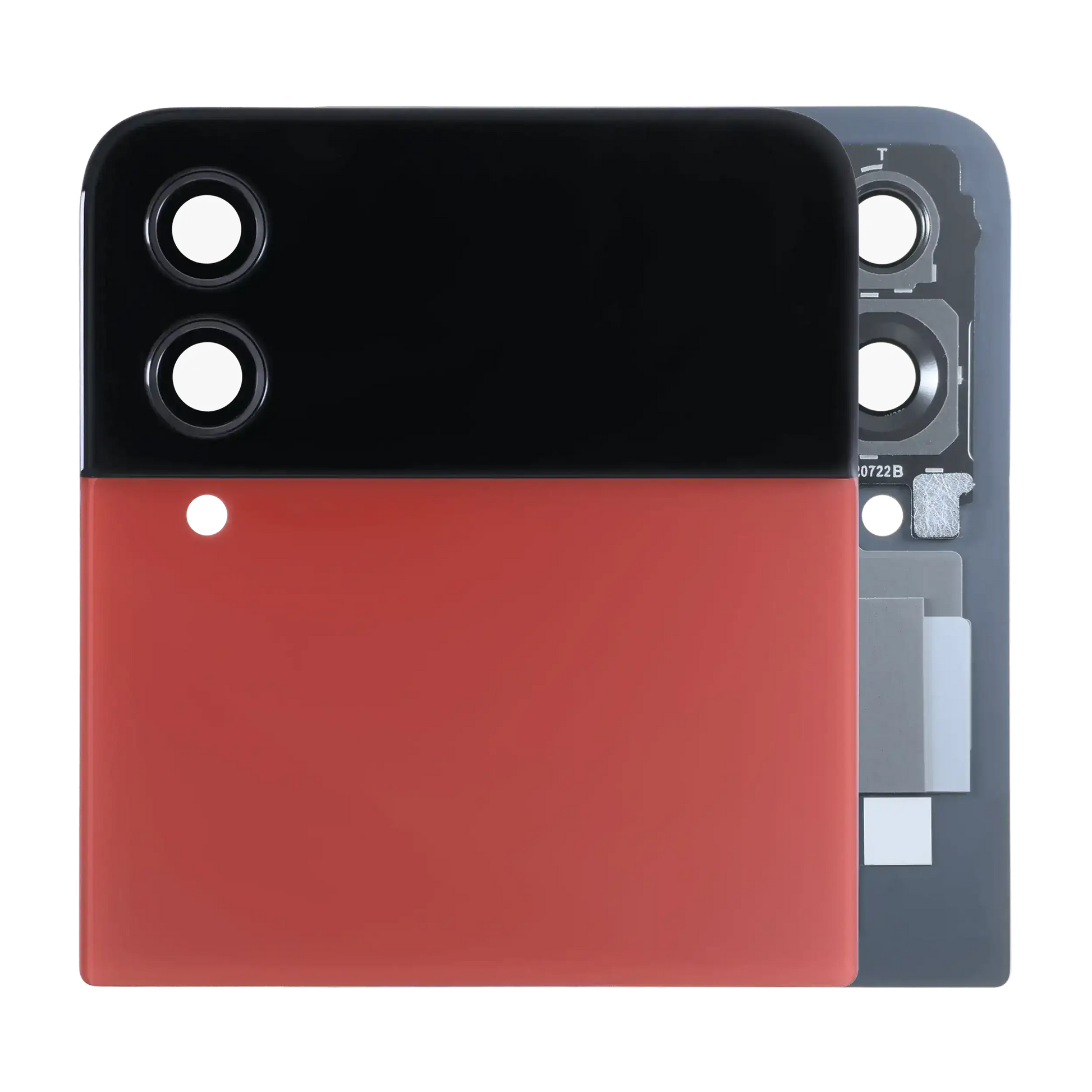 Buy Outer OLED Assembly For Samsung Galaxy Z Flip 4 5G (Used OEM Pull: Grade A) (Red) - High Quality Replacement Part - View 1 | TechDrip Canada