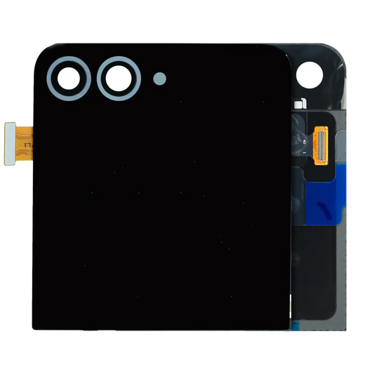 Outer OLED Assembly For Samsung Galaxy Z Flip 6 5G (US & International) (Used OEM Pull: Grade B/C) (Blue)