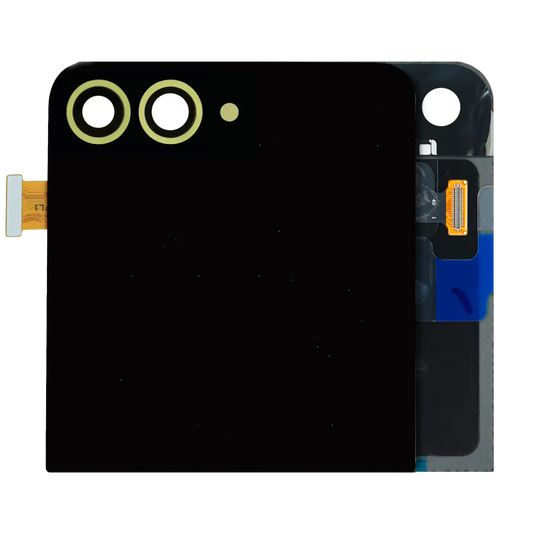 Outer OLED Assembly For Samsung Galaxy Z Flip 6 5G (US & International) (Used OEM Pull: Grade B/C) (Yellow)