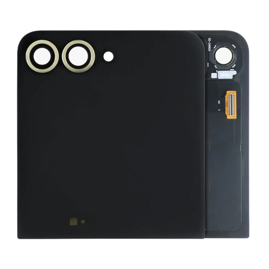 Outer OLED Assembly For Samsung Galaxy Z Flip 6 5G (US & International) (Used OEM Pull: Grade A/B) (Yellow)