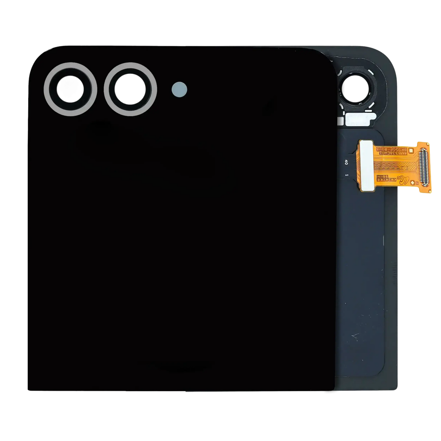 Outer OLED Assembly For Samsung Galaxy Z Flip 6 5G (Service Pack) (Silver Shadow)