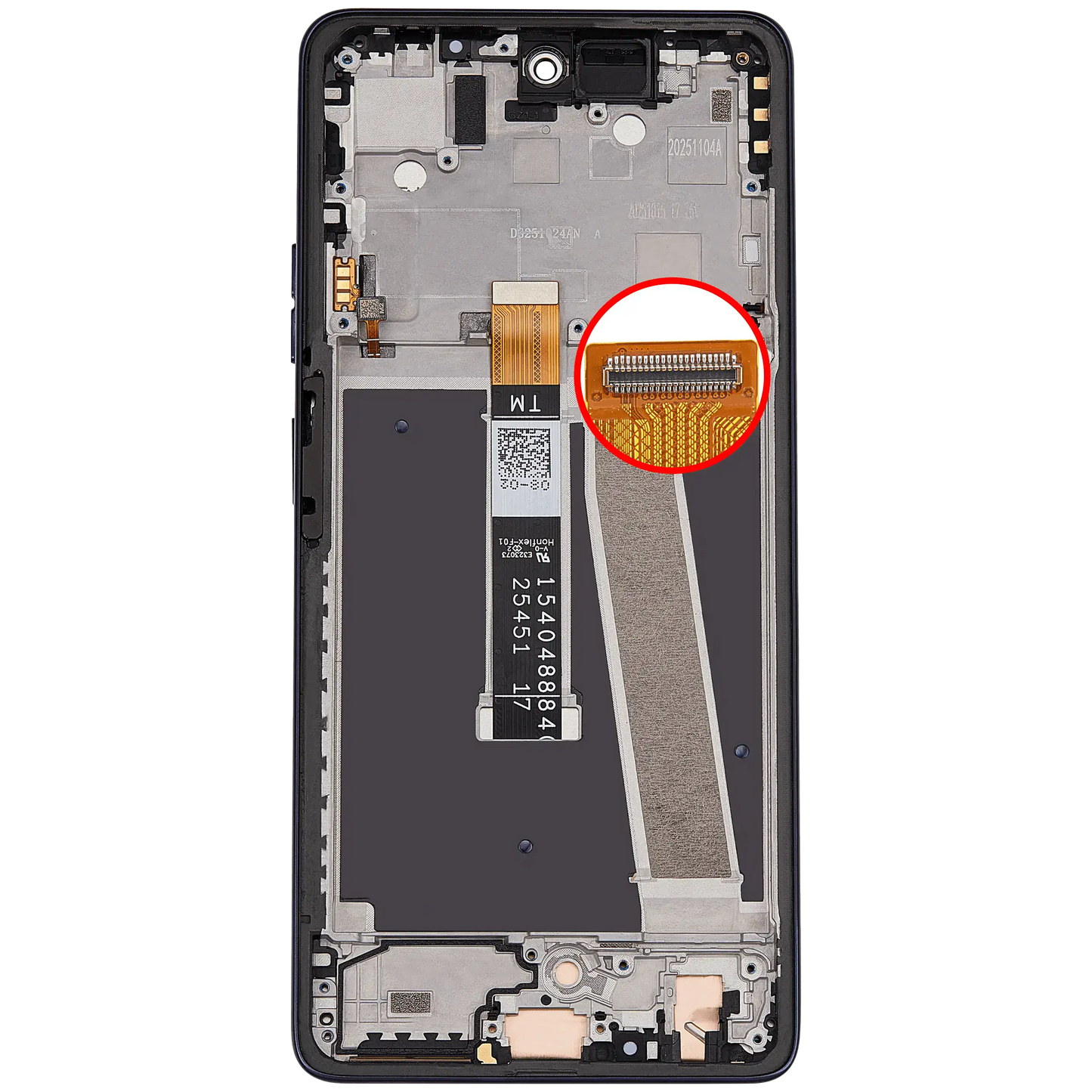 LCD Assembly With Frame For Motorola Moto G Power 5G (XT2617 / 2026) (Refurbished) (Evening Blue) replacement part SKU 107182200408 image 9