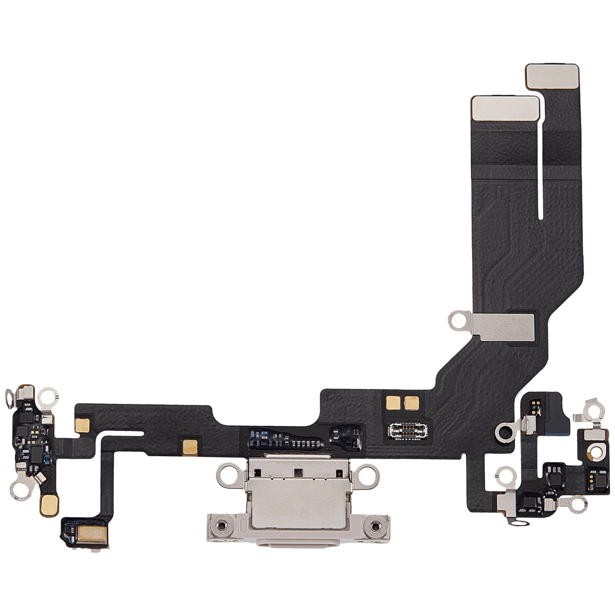 Charging Port Flex Cable For iPhone 16e / 17e (Premium) (Soft Pink) - product image 1