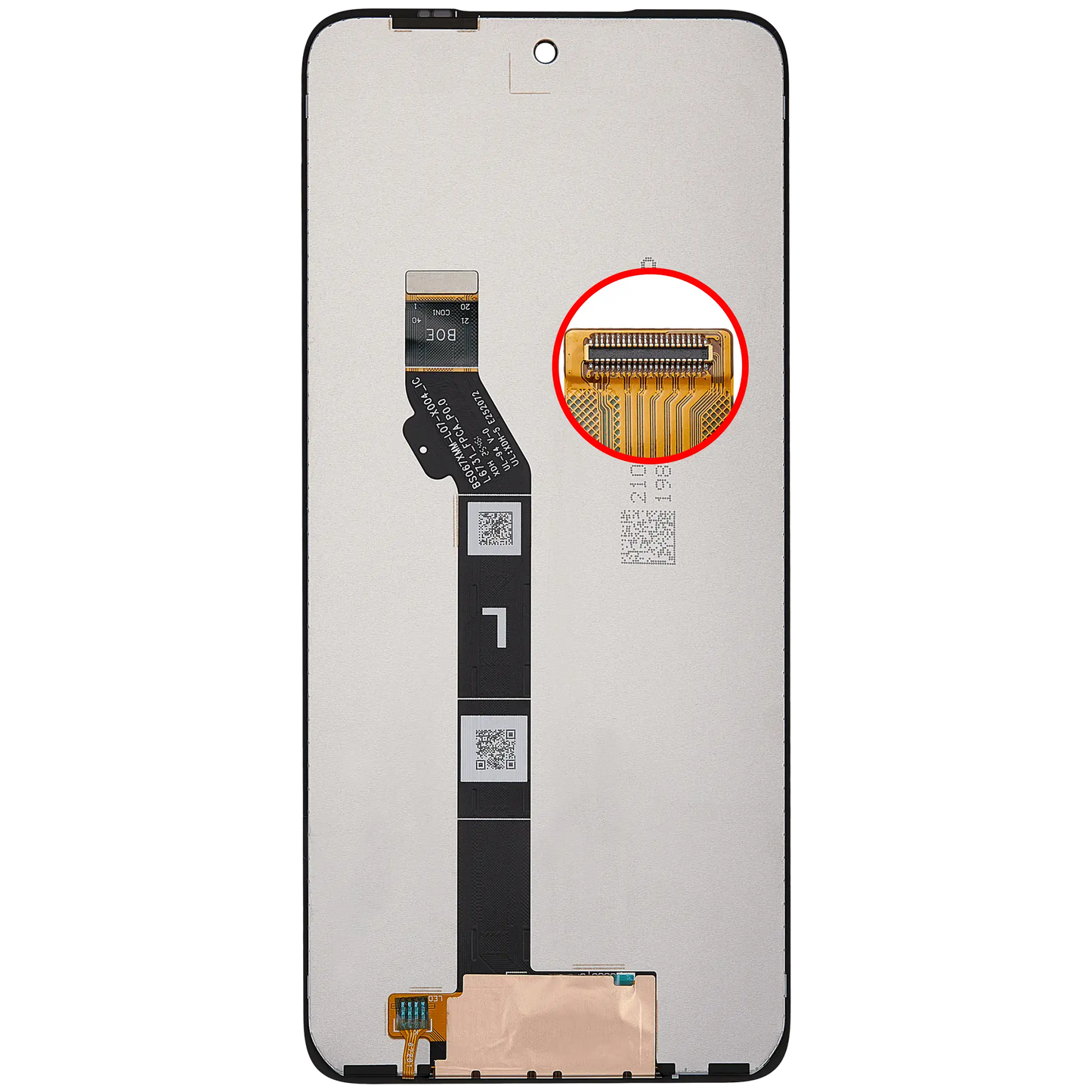 LCD Assembly Without Frame For Motorola Moto G17 (XT2623 / 2026) / G17 Power (XT2623 / 2026) (Refurbished) (All replacement part SKU 107183200254 image 3