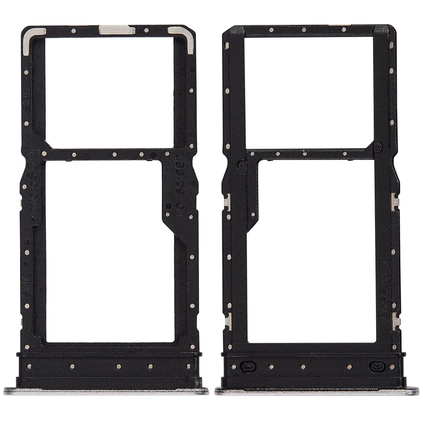 Dual Sim Card Tray For Samsung Galaxy A06 5G (A066 / 2025) (Gray) replacement part product image 2 - SKU 107182200424