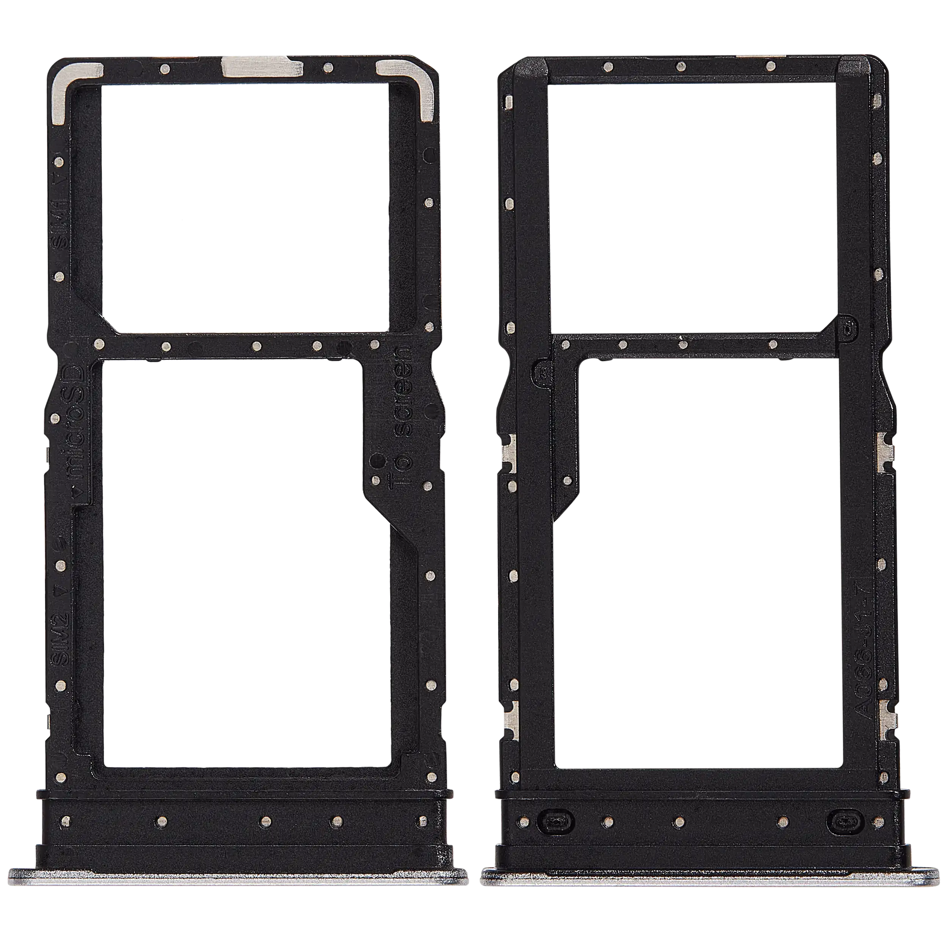 Dual Sim Card Tray For Samsung Galaxy A06 5G (A066 / 2025) (Gray) replacement part product image 2 - SKU 107182200424