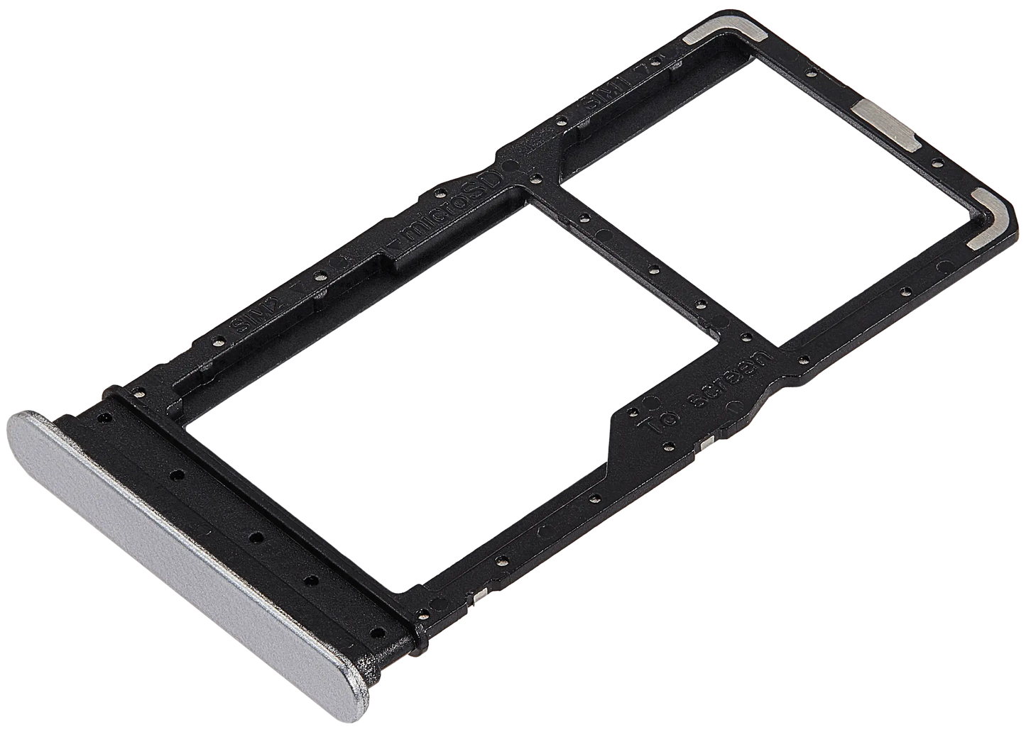 Dual Sim Card Tray For Samsung Galaxy A06 5G (A066 / 2025) (Gray) replacement part product image 4 - SKU 107182200424