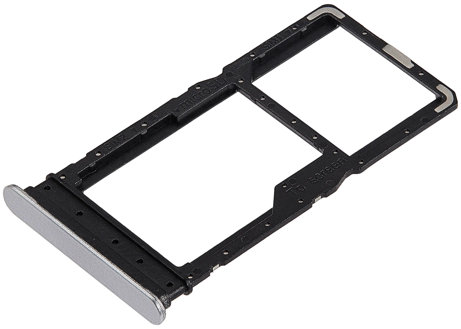 Dual Sim Card Tray For Samsung Galaxy A06 5G (A066 / 2025) (Gray) replacement part product image 4 - SKU 107182200424