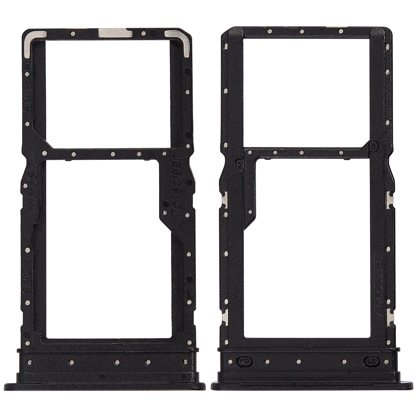 Dual Sim Card Tray For Samsung Galaxy A06 5G (A066 / 2025) (Black) replacement part product image 2 - SKU 107182200423