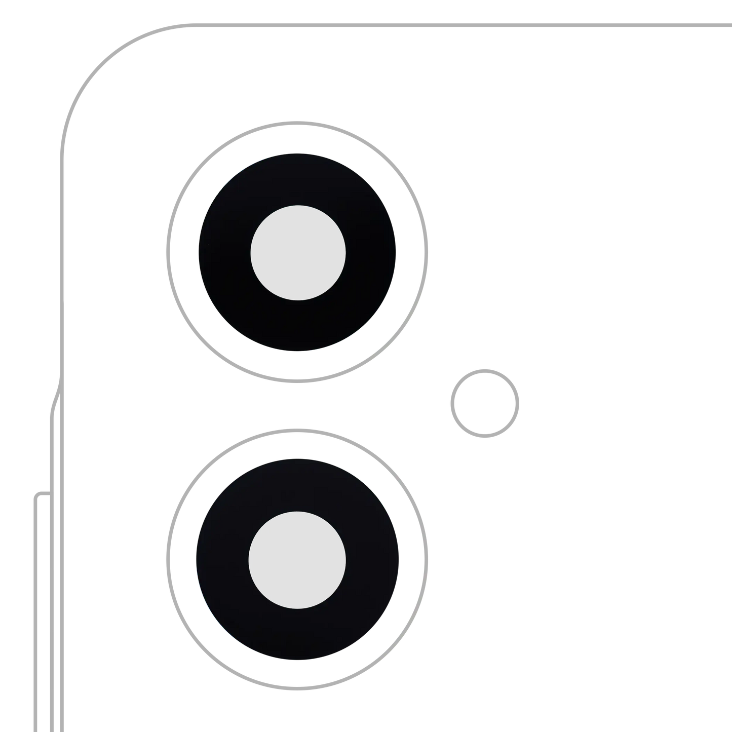 Back Camera Lens (Glass Only) With Adhesive For Samsung Galaxy A06 5G (A066 / 2025) replacement part product image 1 - SKU 107182200419
