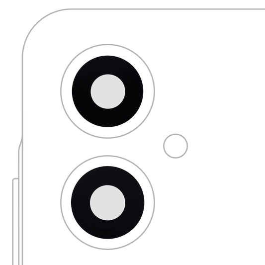 Back Camera Lens (Glass Only) With Adhesive For Samsung Galaxy A06 5G (A066 / 2025) replacement part product image 1 - SKU 107182200419