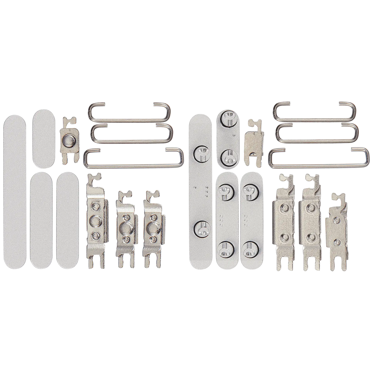 Hard Buttons (Power / Volume / Switch) For iPhone 17 Pro / 17 Pro Max (Silver) — product photo 2