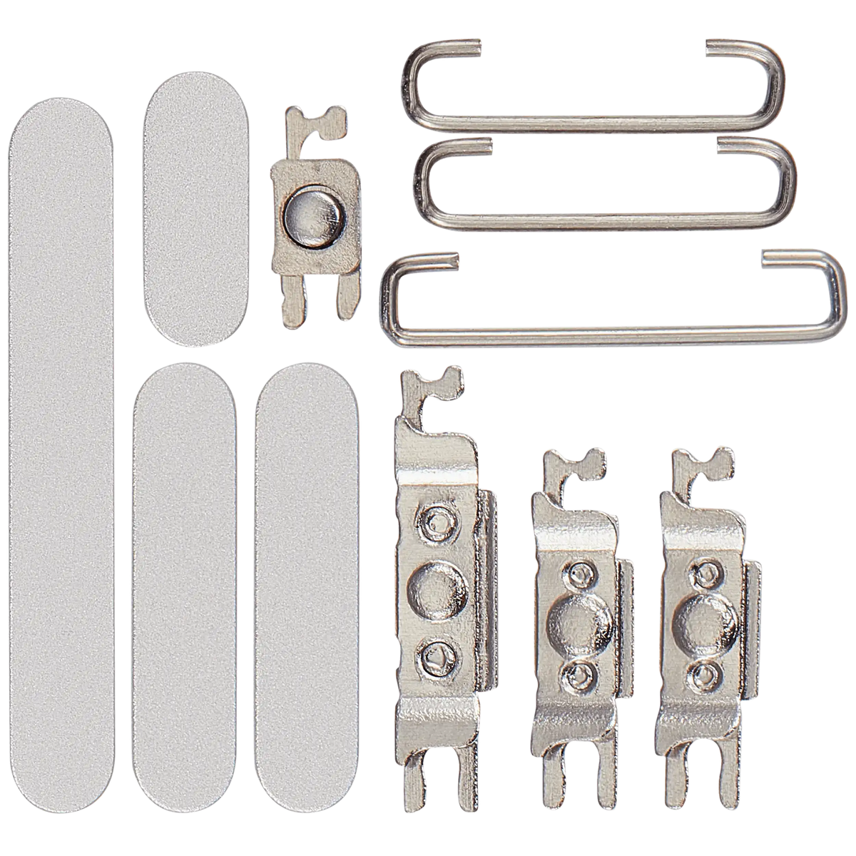 Hard Buttons (Power / Volume / Switch) For iPhone 17 Pro / 17 Pro Max (Silver) — product photo 1