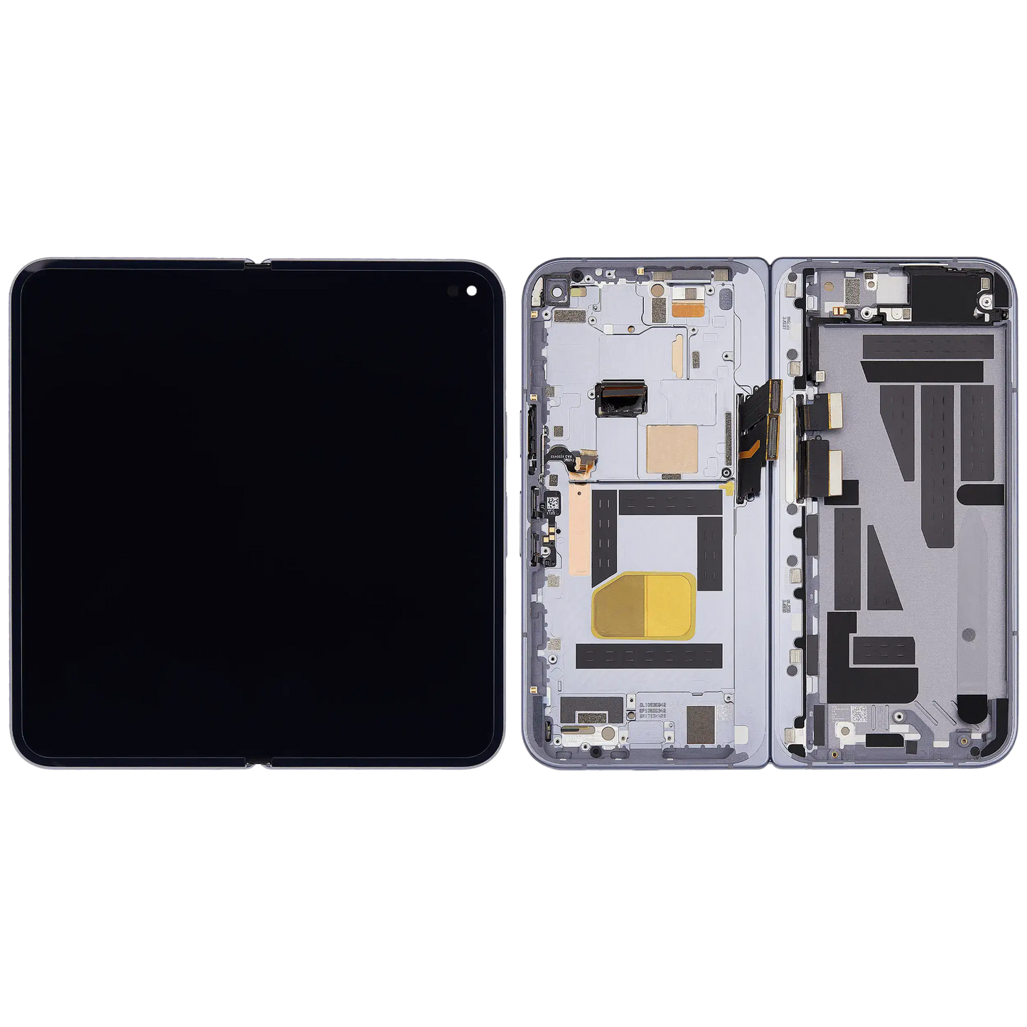 Inner OLED Assembly With Frame For Google Pixel 10 Pro Fold (US & International Versions) (Refurbished) (Moonstone)