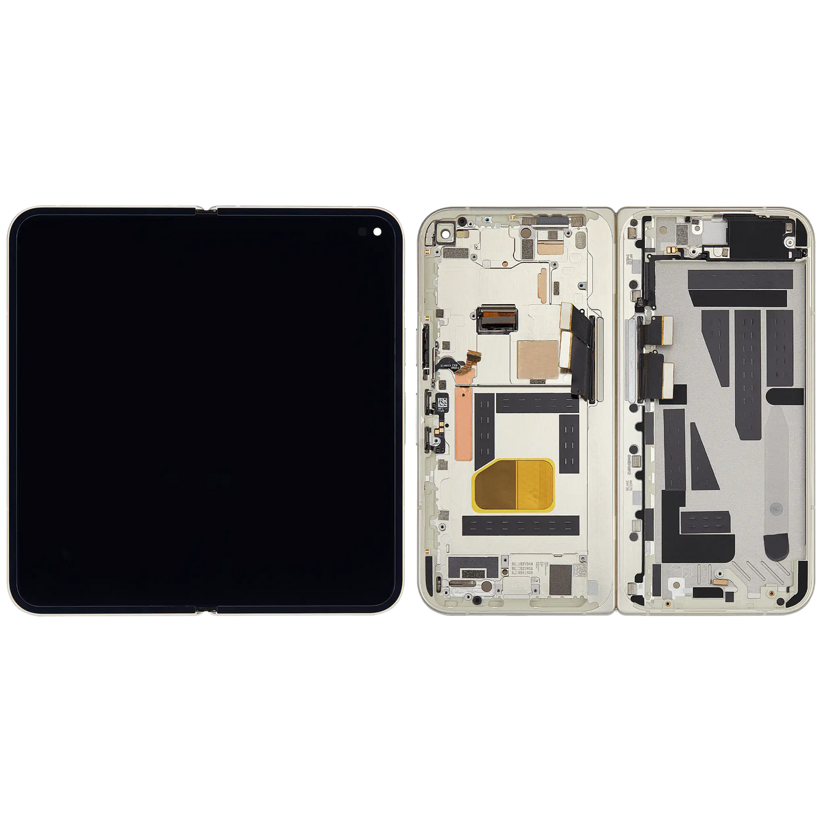 Inner OLED Assembly With Frame For Google Pixel 10 Pro Fold (US & International Versions) (Refurbished) (Jade) - replacement part secondary detail