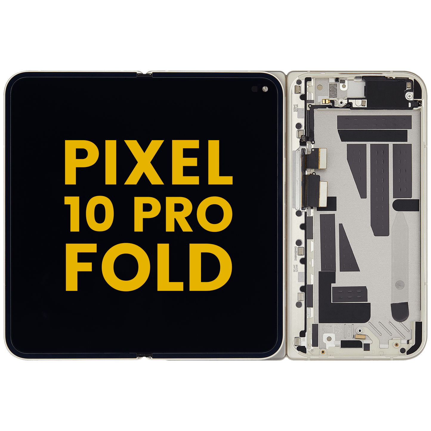 Inner OLED Assembly With Frame For Google Pixel 10 Pro Fold (US & International Versions) (Refurbished) (Jade)