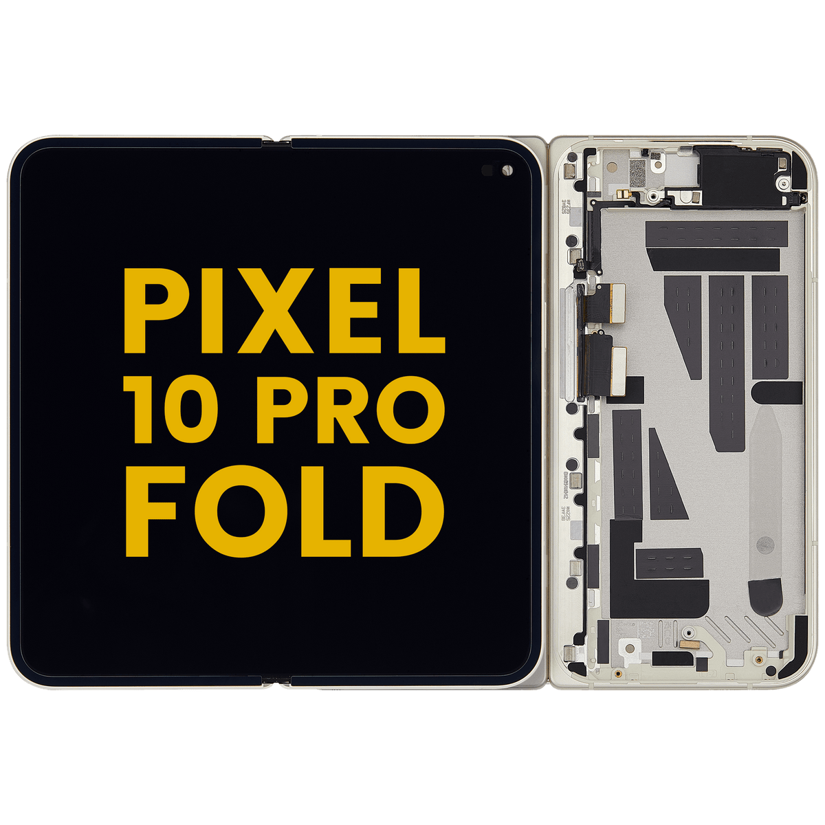 Inner OLED Assembly With Frame For Google Pixel 10 Pro Fold (US & International Versions) (Refurbished) (Jade) - replacement part product view
