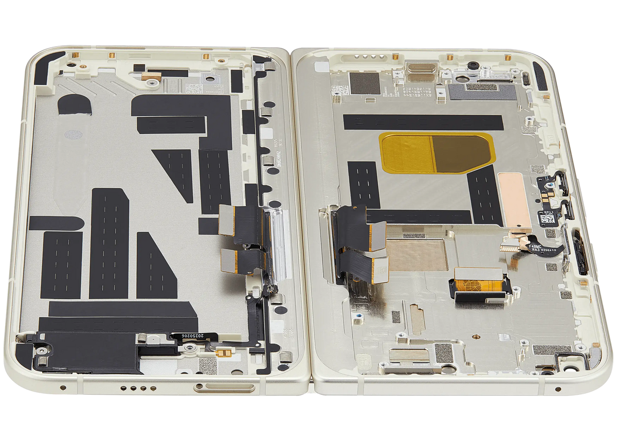 Inner OLED Assembly With Frame For Google Pixel 10 Pro Fold (US & International Versions) (Refurbished) (Jade) - phone repair part close-up