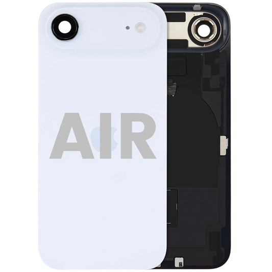 Back Glass w/ MagSafe Magnet & NFC & Flashlight Flex For iPhone Air (Used OEM Pull: Grade B) (Sky Blue)