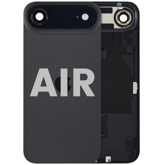 Back Glass w/ MagSafe Magnet & NFC & Flashlight Flex For iPhone Air (Used OEM Pull: Grade B) (Space Black)