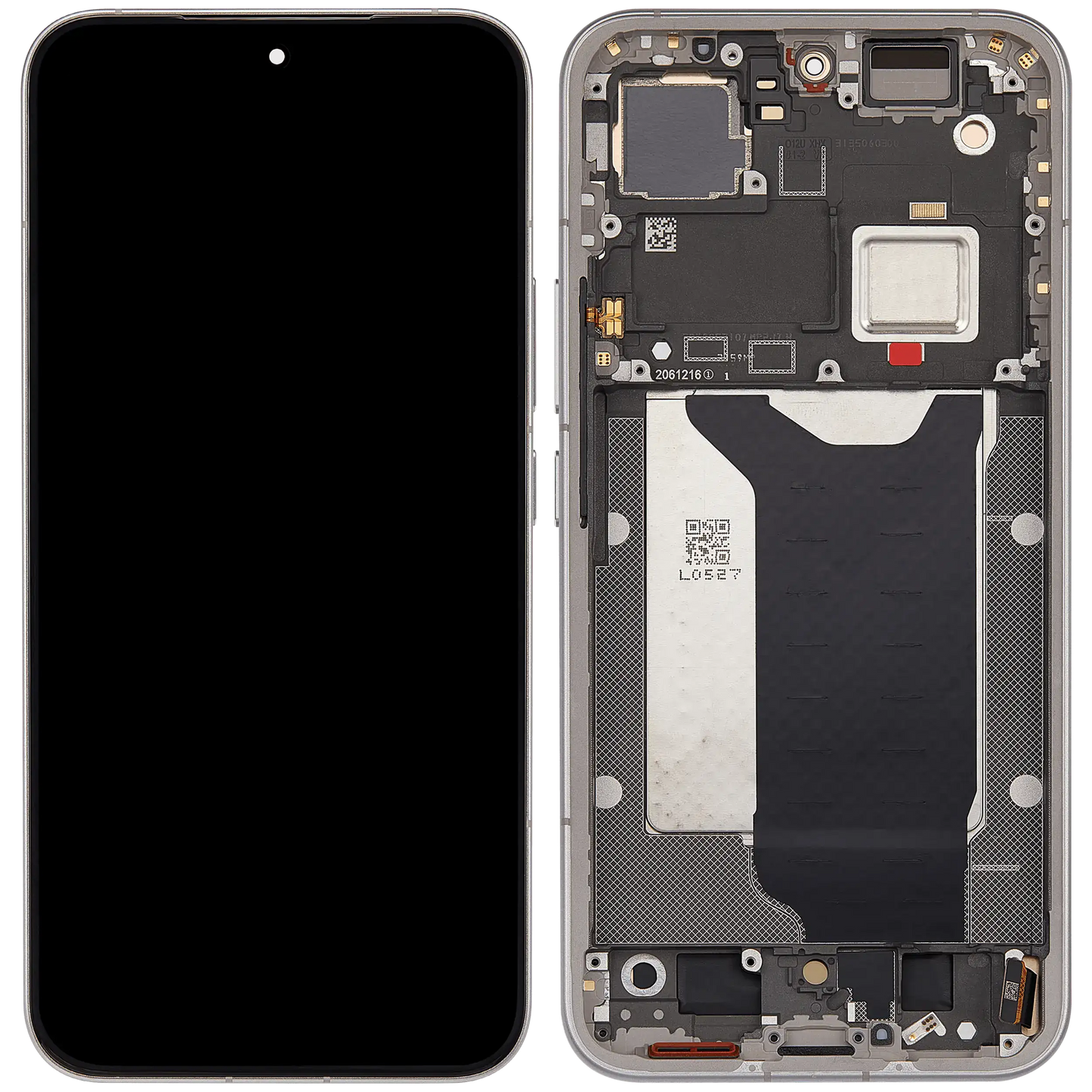 OLED Assembly With Frame For Xiaomi 15T Pro (Refurbished) (Gray) – repair part compatibility view – OLED Display Replacement for phone repair