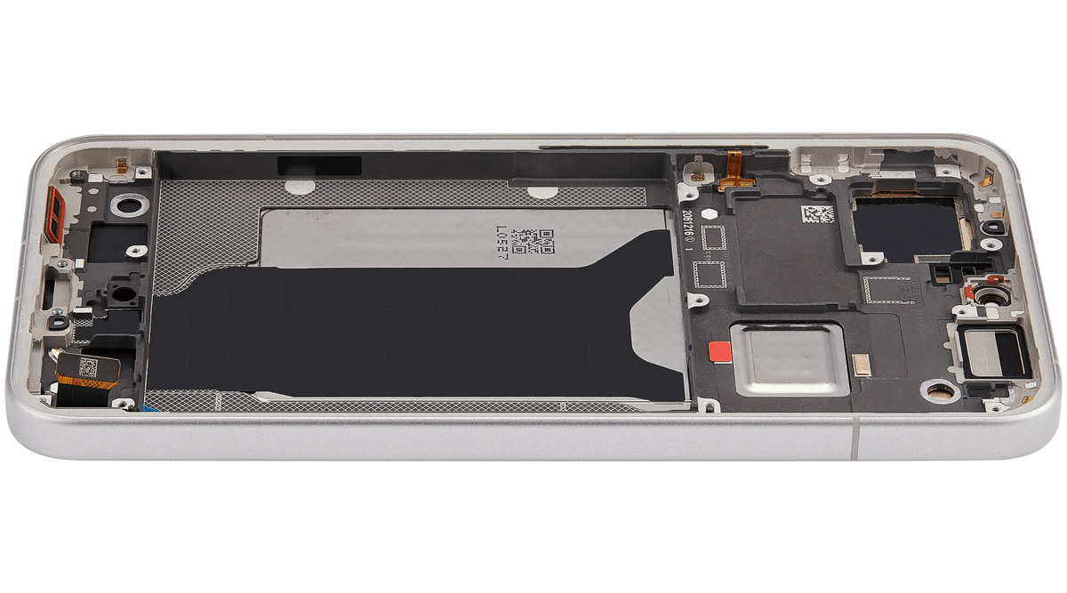 OLED Assembly With Frame For Xiaomi 15T Pro (Refurbished) (Gray) – phone repair part product angle – OLED Display Replacement for phone repair