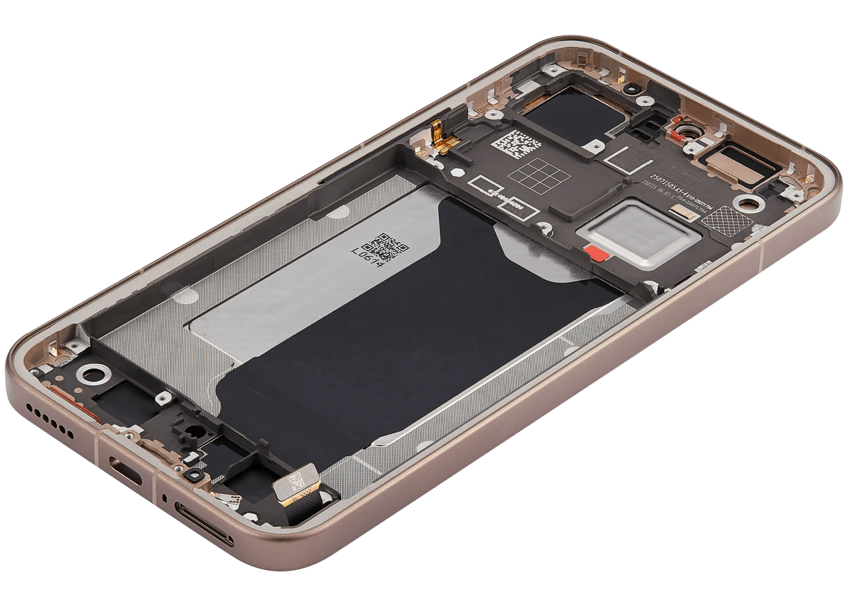 OLED Assembly With Frame For Xiaomi 15T Pro (Refurbished) (Mocha Gold) – repair component detail view – OLED Display Replacement for phone repair