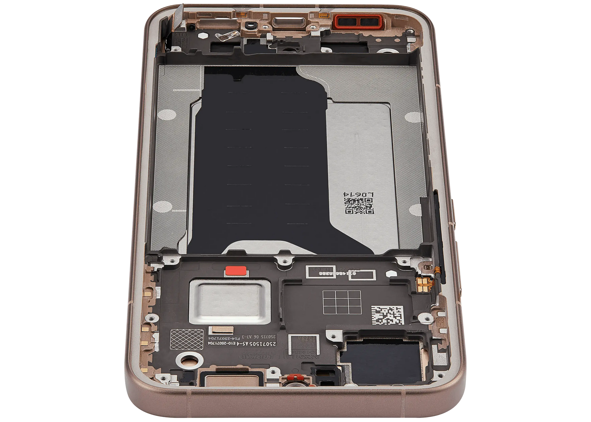 OLED Assembly With Frame For Xiaomi 15T Pro (Refurbished) (Mocha Gold) – device repair component close-up – OLED Display Replacement for phone repair