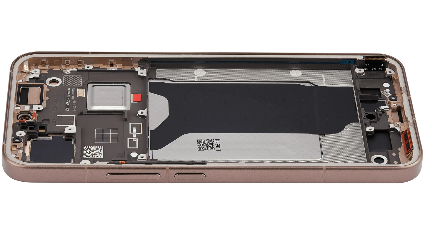 OLED Assembly With Frame For Xiaomi 15T Pro (Refurbished) (Mocha Gold) – replacement component detailed view – OLED Display Replacement for phone repair