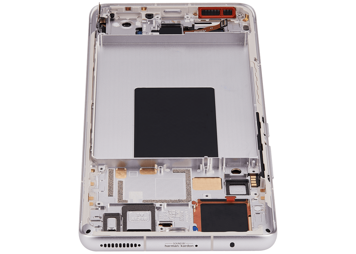 OLED Assembly With Frame For Xiaomi 12 Pro / 12S Pro (Refurbished) (Purple) – device repair component close-up – OLED Display Replacement for phone repair