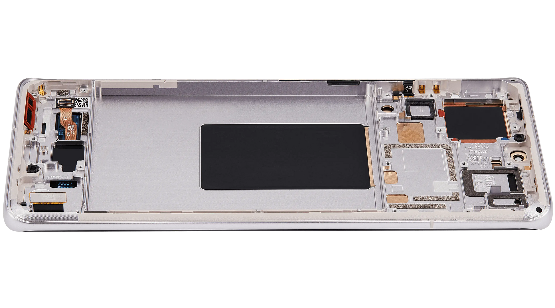 OLED Assembly With Frame For Xiaomi 12 Pro / 12S Pro (Refurbished) (Purple) – phone repair part product angle – OLED Display Replacement for phone repair
