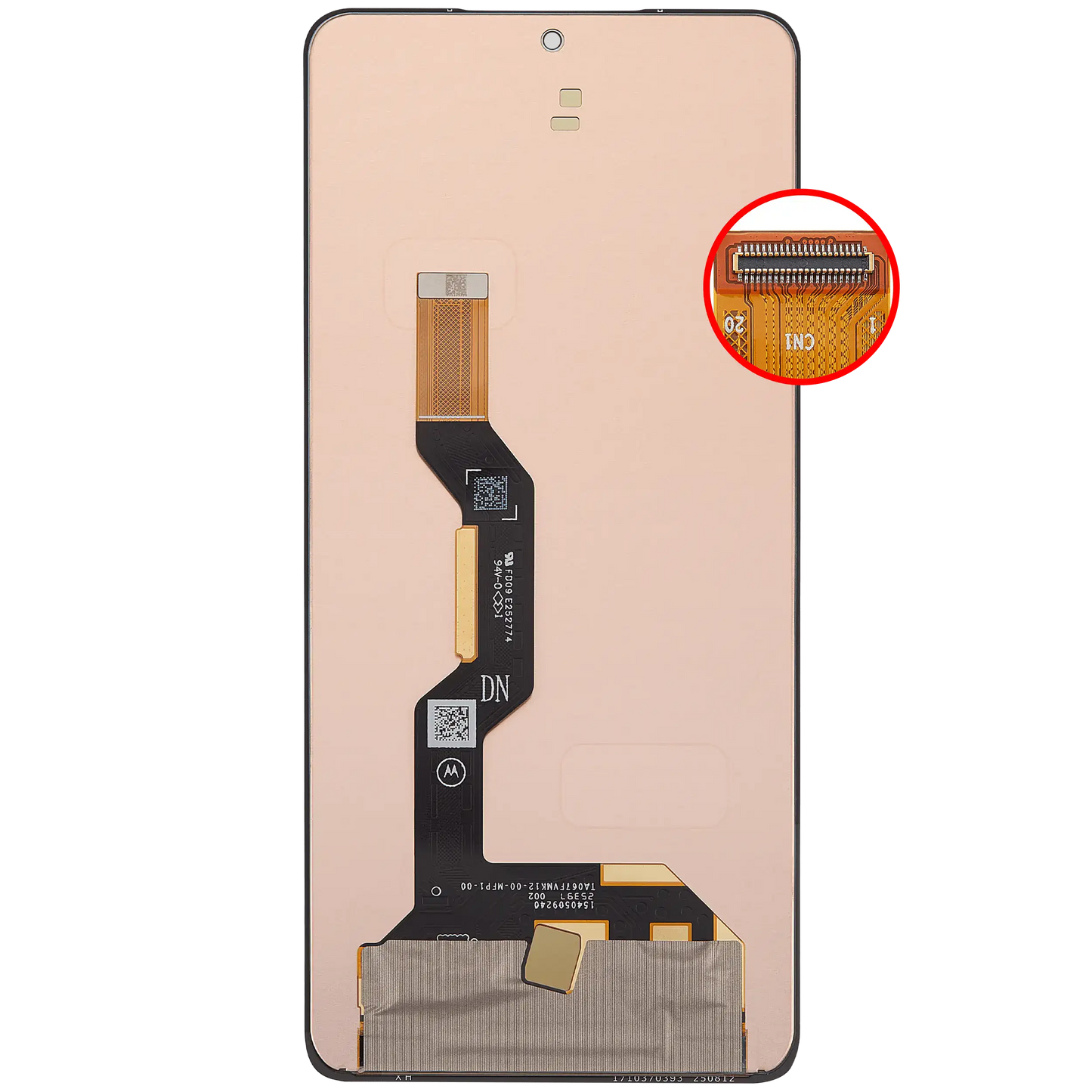 OLED Assembly Without Frame For Motorola Moto G Stylus (XT2619 / 2026) (Refurbished) (All Colors) replacement part SKU 107183201278 image 3