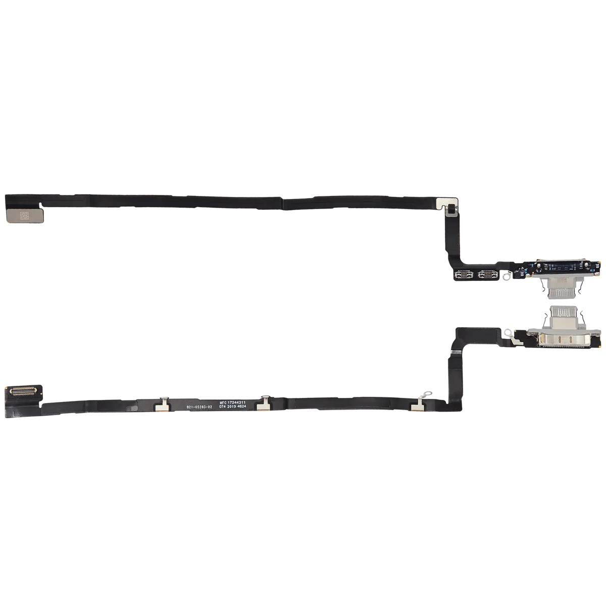 Charging Port Flex Cable For iPhone Air (Used OEM Pull) (Cloud White)