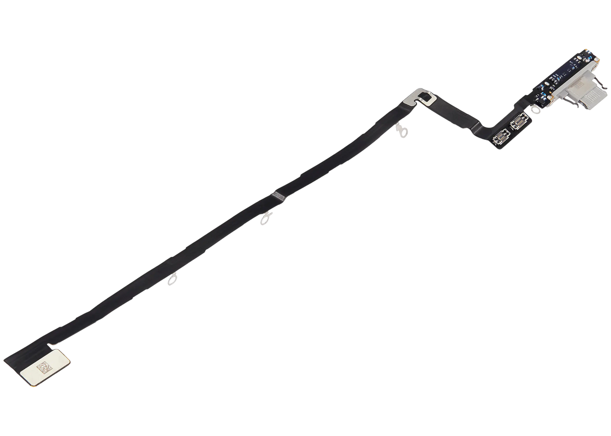 Charging Port Flex Cable For iPhone Air (Used OEM Pull) (Cloud White)