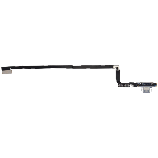 Charging Port Flex Cable For iPhone Air (Used OEM Pull) (Sky Blue)