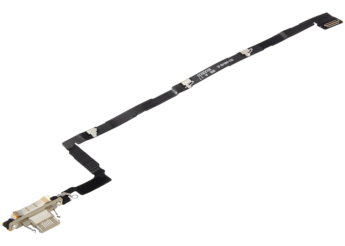 Charging Port Flex Cable For iPhone Air (Used OEM Pull) (Light Gold)