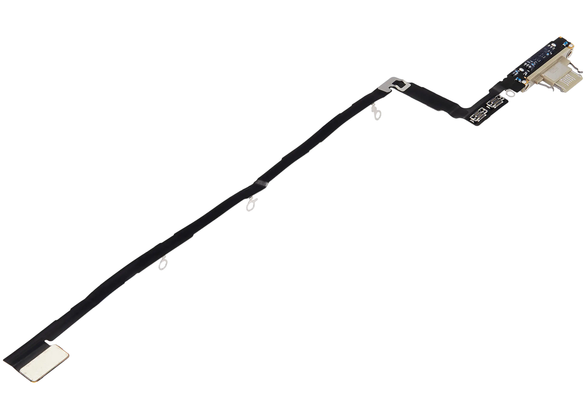Charging Port Flex Cable For iPhone Air (Used OEM Pull) (Light Gold)