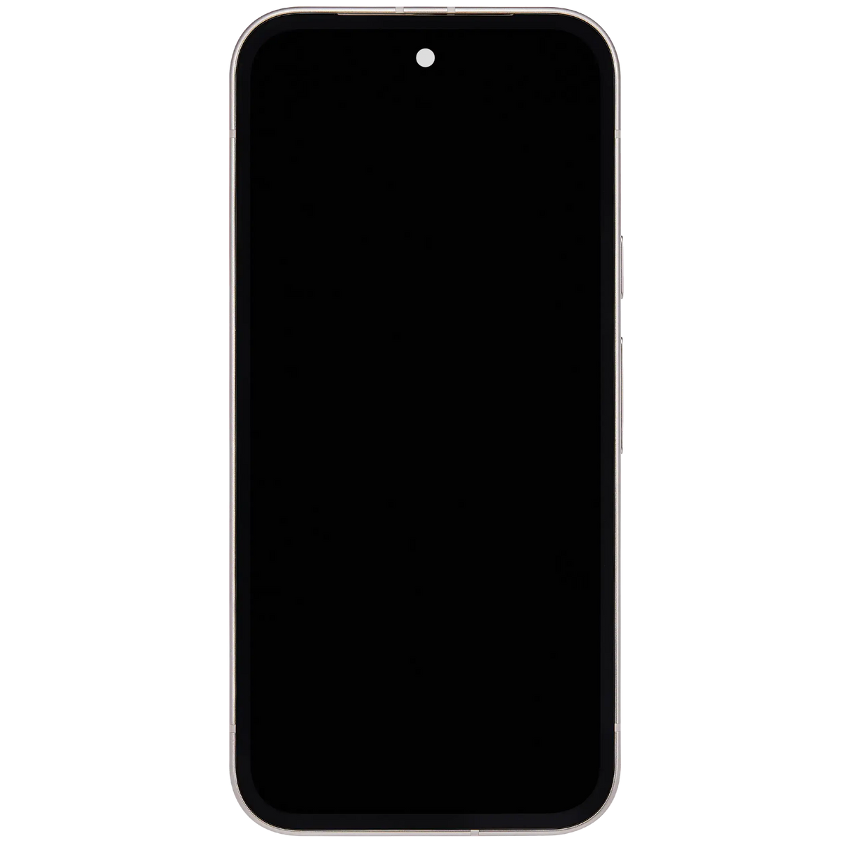 OLED Assembly With Frame Compatible (With Fingerprint Sensor) For Google Pixel 9A (Refurbished) (Porcelain) - phone repair component product image