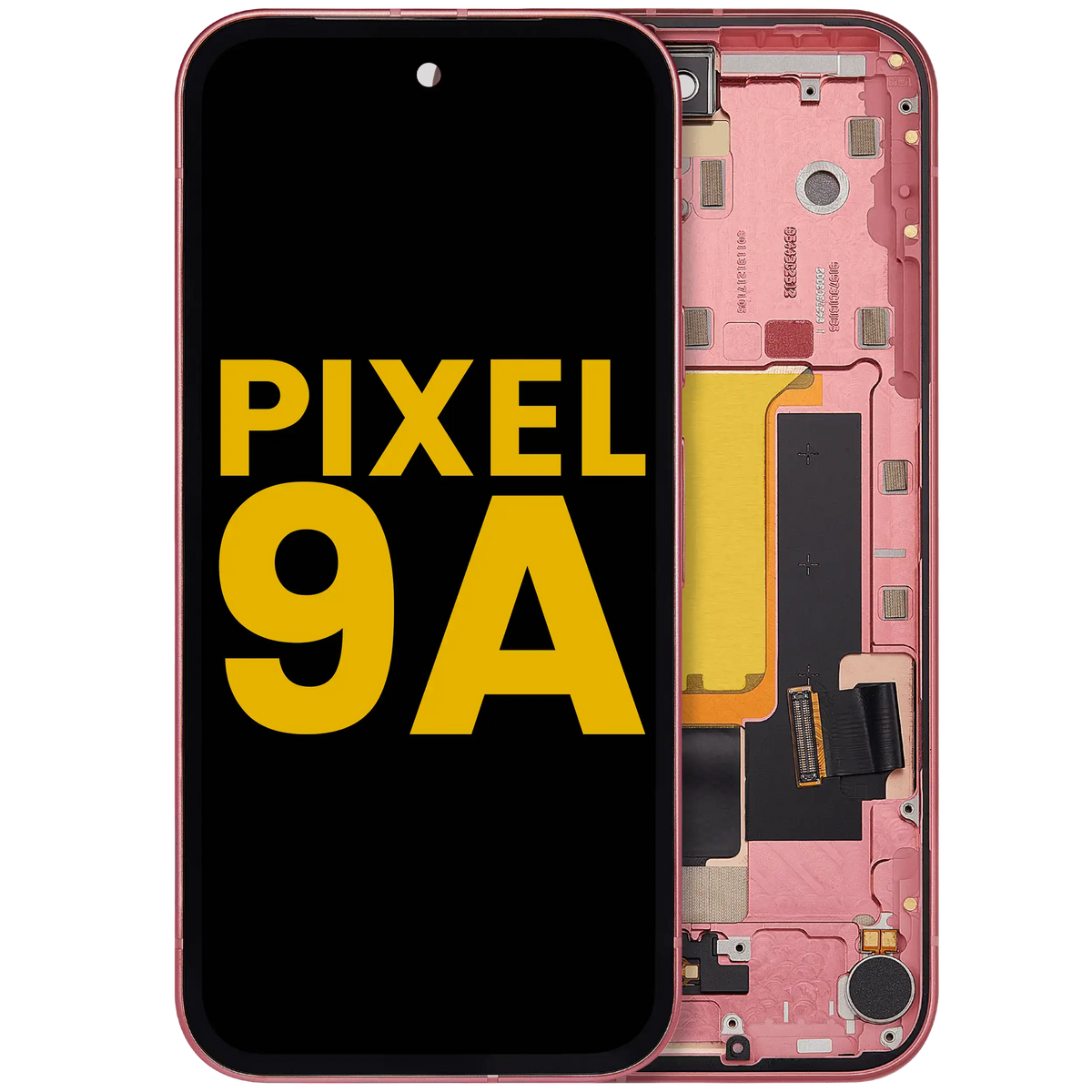 OLED Assembly With Frame (With Fingerprint Sensor ) For Google Pixel 9A (Refurbished) (Peony) - replacement part product view