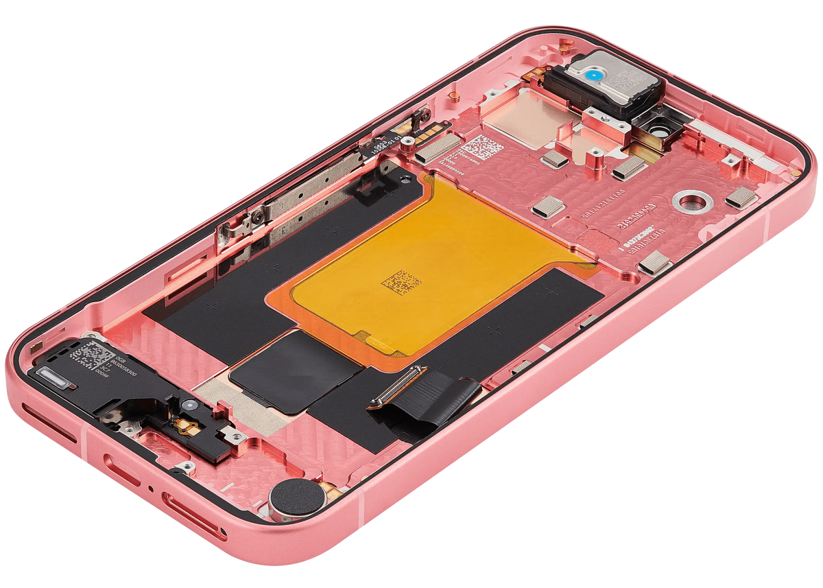 OLED Assembly With Frame (With Fingerprint Sensor ) For Google Pixel 9A (Refurbished) (Peony) - repair component alternate view