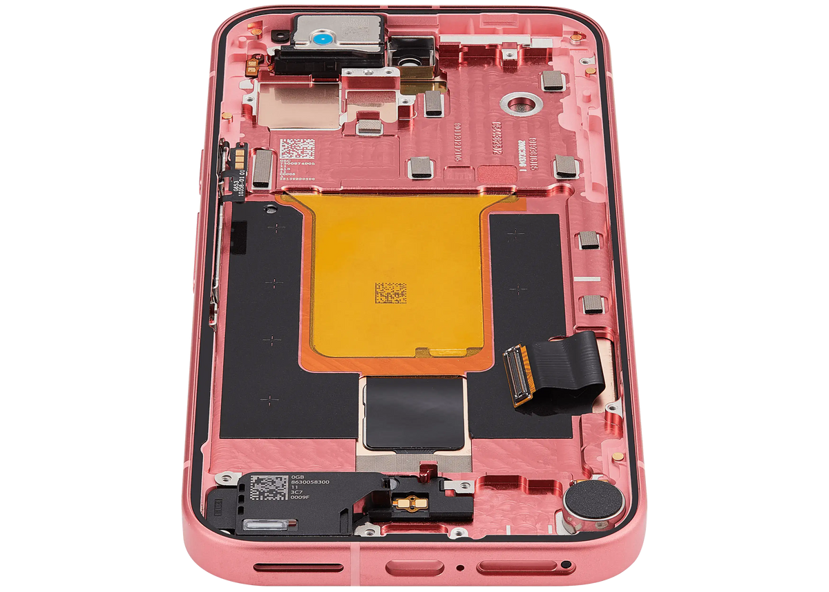 OLED Assembly With Frame (With Fingerprint Sensor ) For Google Pixel 9A (Refurbished) (Peony) - replacement component detail view
