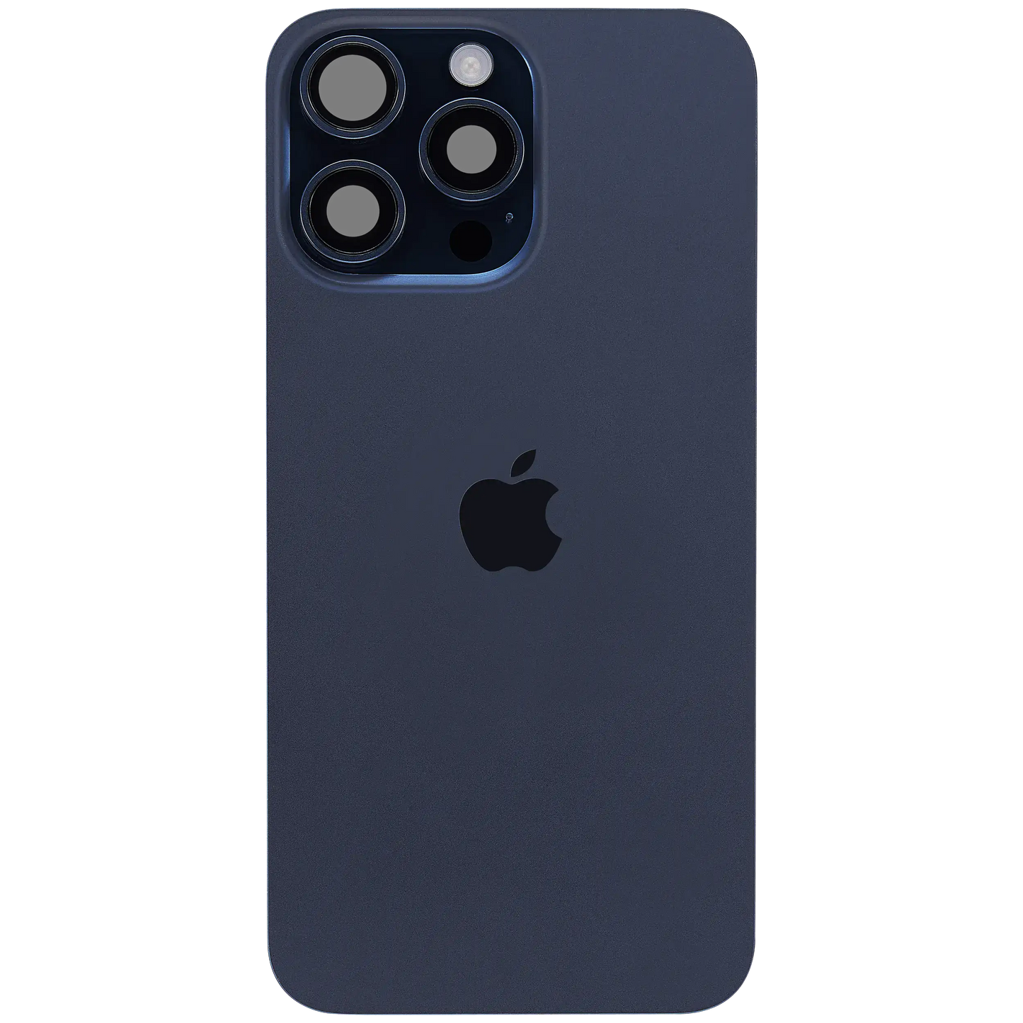 Back Glass w/ MagSafe Magnet & NFC & Flashlight Flex For IPhone 15 Pro Max (Service Pack) (Blue Titanium)