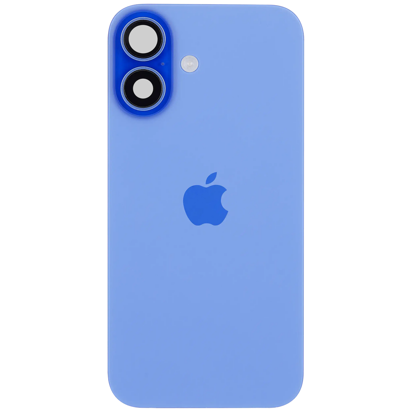 Back Glass w/ MagSafe Magnet & NFC & Flashlight Flex For iPhone 16 (Service Pack) (Ultramarine)